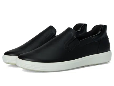 Ecco Soft 7 Easy Slip-on Sneaker In Black
