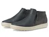 Ecco Soft 7 Low Cut Zip Bootie In Black