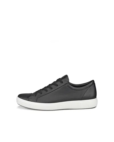 Ecco Soft 7 Men's Sports Classic Sneaker In Black