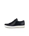 Ecco Mens Leather Running & Training Shoes In Blue
