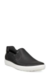 Ecco Soft 7 Slip-on Sneaker In Black,patent Black