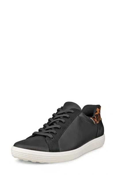 Ecco Soft 7 Sneaker In Black
