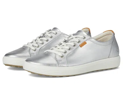 Ecco Soft 7 Sneaker In Silver