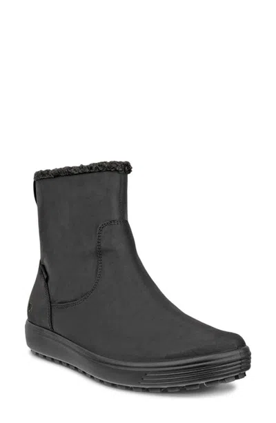 Ecco Soft 7 Tred Leather Boot In 2008 Black