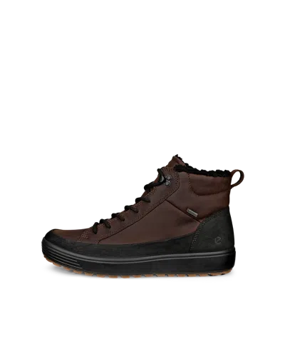 Ecco Soft 7 Tred - Men's Nubuck Gore-tex High-top Boot In Brown