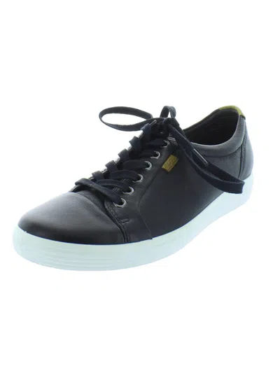 Ecco Soft 7 Womens Low Top Fashion Sneakers In Black