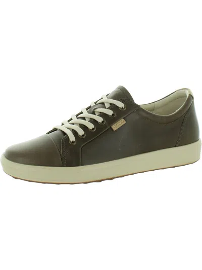 Ecco Soft 7 Womens Low Top Fashion Sneakers In Grey