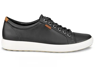 Pre-owned Ecco Soft 7 (women's) Sneakers In Black/white In Multi