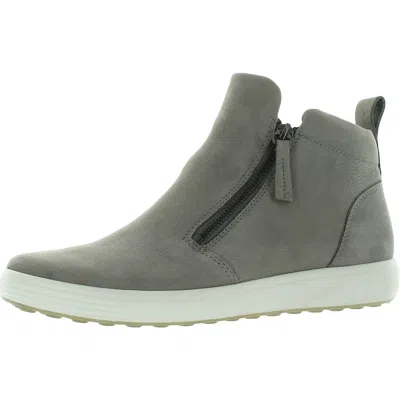 Ecco Soft 7 Womens Zipper Casual And Fashion Sneakers In Multi