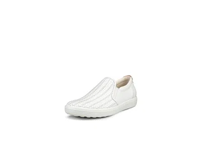 Ecco Soft 7 Woven Slip-on Ii In White