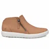 Ecco Soft 7 Zip Bootie In Cashmere Tan In Multi