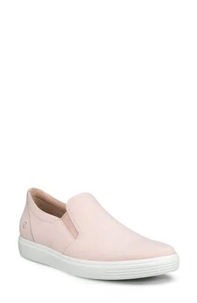 Ecco Soft Classic Slip-on Sneaker In Pink