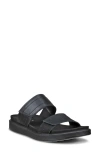 Ecco Soft Mule Sandal In Black
