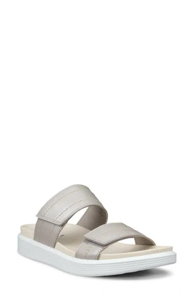 Ecco Soft Mule Sandal In White