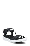 Ecco Soft Three Strap Sandal In Multi