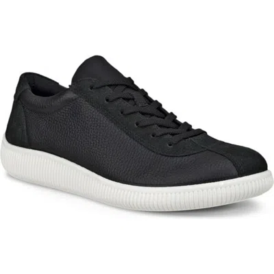 Ecco Soft Zero Sneaker In Black/ Black