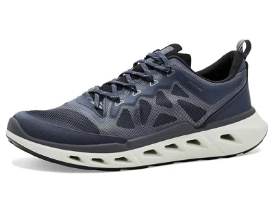 Ecco Sport Biom 720 Breathru Lace-up Men's Walking Shoes Marine/white: Eu 41 (us Men's 7-7.5) D - Medium In Blue