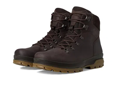 Ecco Sport Rugged Track Plain Toe High Waterproof Hiking Boots In Brown
