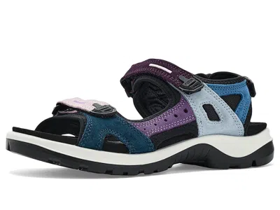 Ecco Sport Yucatan Sandal Women's Sandals Multicolor Nubuck/multicolor: Eu 37 (us Women's 6-6.5) B - Medium In Black
