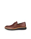 Ecco St.1 Hybrid Penny Loafer In Green