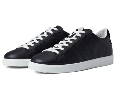 Ecco Street Lite Retro Sneaker In Black