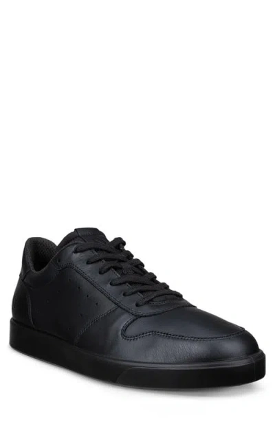 Ecco Street Lite Sneaker In Black