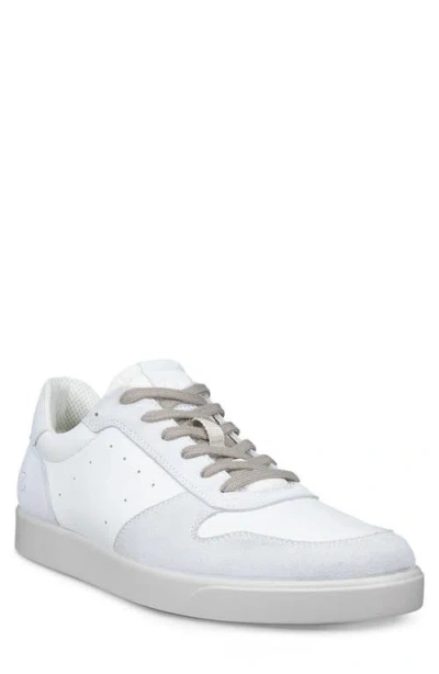 Ecco Street Lite Sneaker In White
