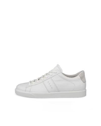Ecco Street Lite - Women's Leather Sneaker In White