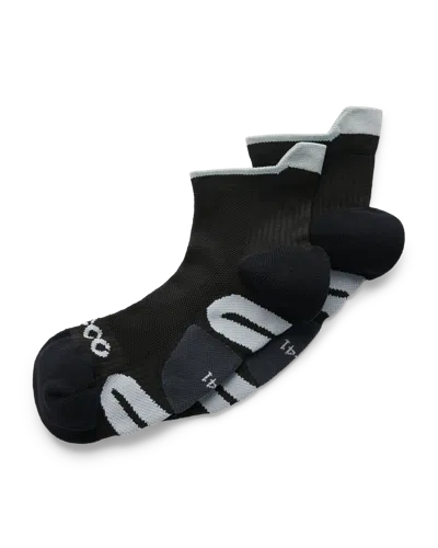 Ecco Tech Tour Lite Ankle-cut - Ankle-cut Socks In Black