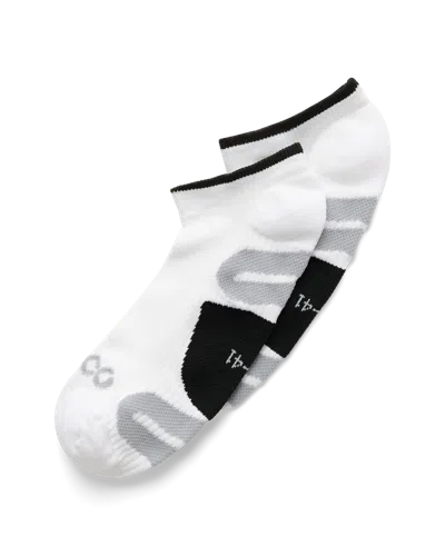 Ecco Tech Tour Lite No-show - No-show Socks In White