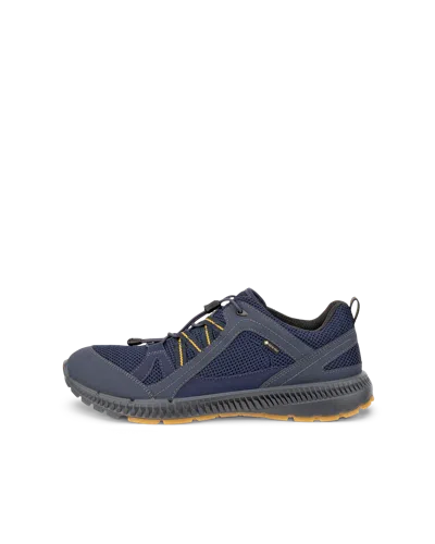 Ecco Terracruise Ii - Men's Textile Gore-tex Outdoor Sneaker In Blue