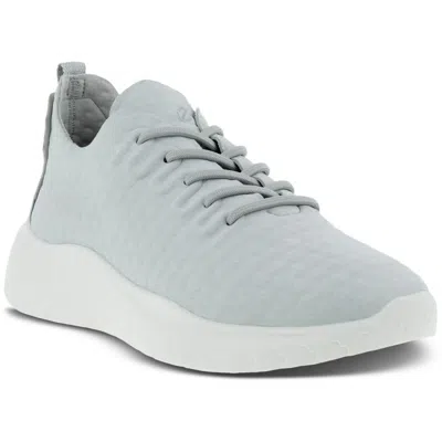 Ecco Therap Womens Textured Leather Athletic And Training Shoes In Blue