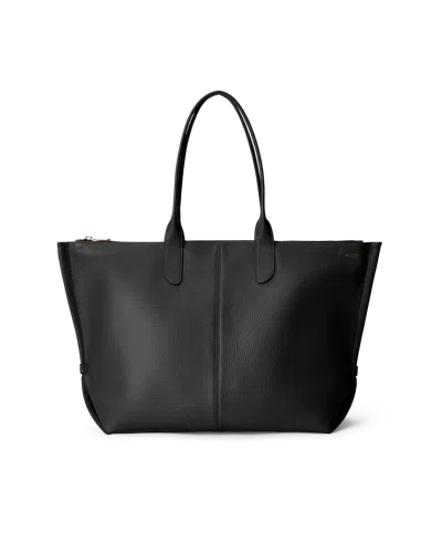 Ecco Tote Go Light - Leather Tote Go In Black