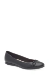 Ecco Touch Ballerina 2.0 Flat In Black
