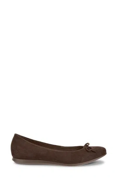 Ecco Touch Ballerina 2.0 Flat In Brown