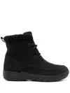 Ecco Trace Boots In Schwarz