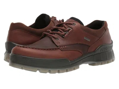 Pre-owned Ecco Track 25 Low Gore-tex Waterproof Leather Hiking Shoes Bison Brown