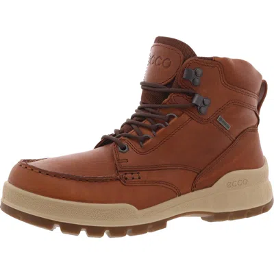 Ecco Track 25 Womens Leather Outdoor Hiking Boots In Multi