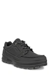 Ecco Track Waterproof Moc Toe Derby In Black