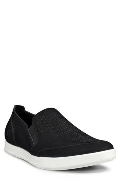 Ecco Travel Slip-on In Black