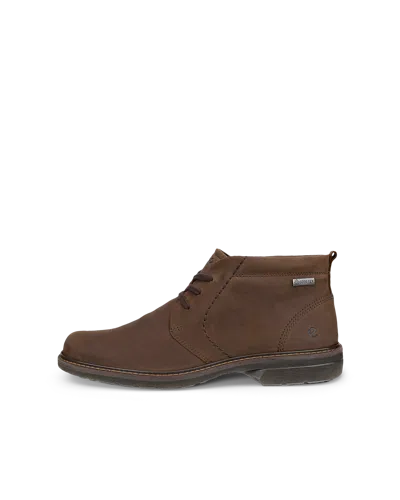 Ecco Turn - Men's Nubuck Gore-tex Ankle Boot In Brown