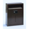 Ecco Vault Locking Wall Mounted Mailbox In Black