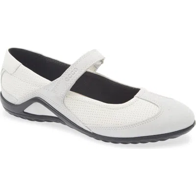 Ecco Vibration Ii Mary Jane Sneaker In White