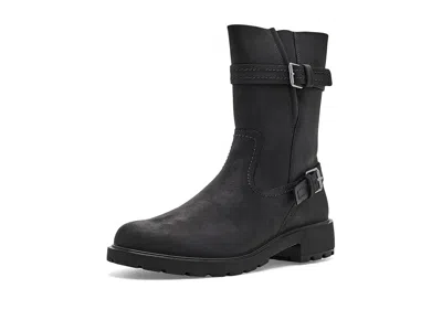 Ecco Vienna Biker Buckle Women's Boots Marron Oil Nubuck: Eu 36 (us Women's 5-5.5) M, Leather In Black
