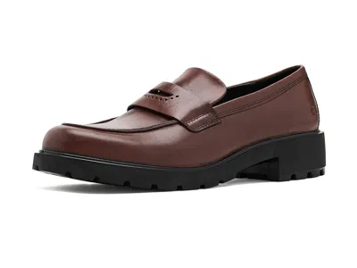 Ecco Vienna Loafers Women's Flat Shoes Mink: Eu 39 (us Women's 8-8.5) M In Brown