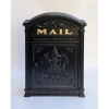 Ecco Wall Mounted Mailbox In Black