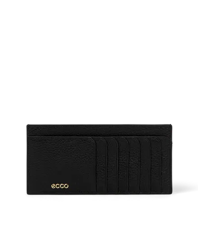 Ecco Wallet - Leather Wallet In Black