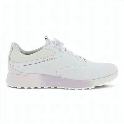 Ecco White Low-profile Sneakers With Gradient Sole