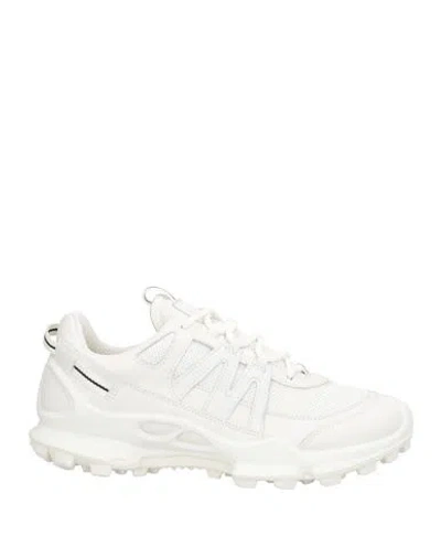 Ecco Woman Sneakers White Size 7 Textile Fibers