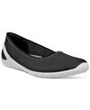 Ecco Women's Biom Lite Skimmer Flats In Black